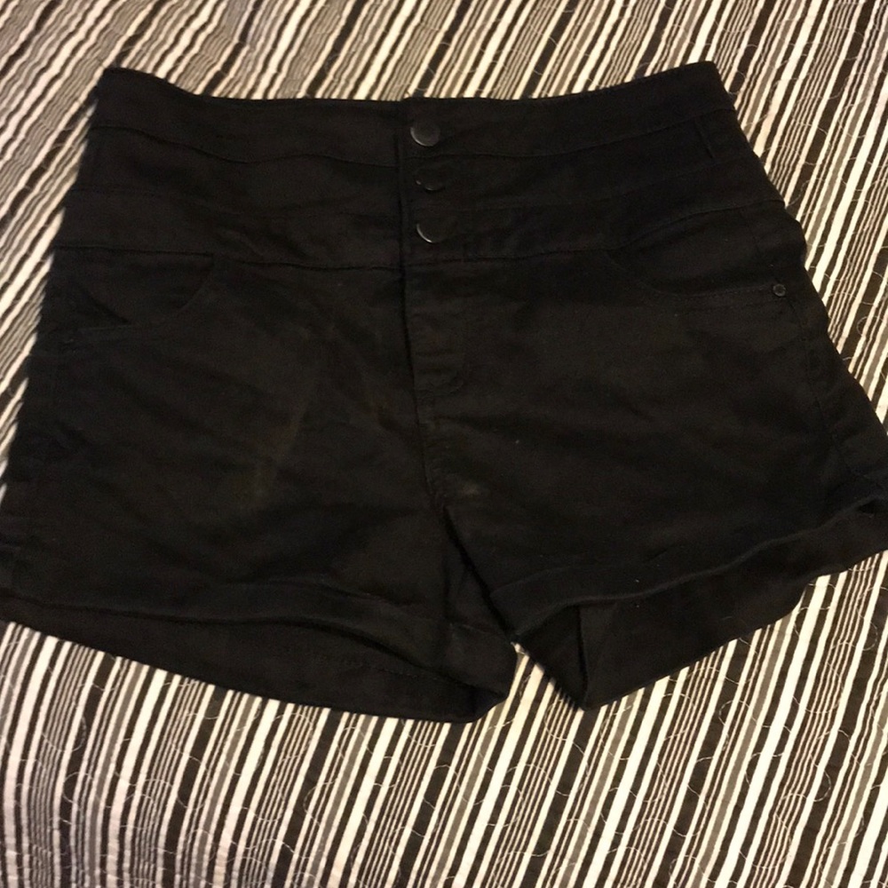 Black shorts